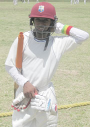 Grenadain talismanic batsman, Emmanuel Stuart.