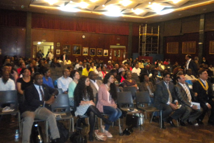 Section of the audience attending the Town Hall meeting organised by the SVG High Commission to the United Kingdom.