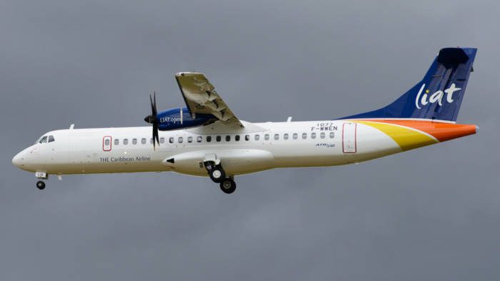 The first of LIAT's ATR 72-600 aircrafts is expected to arrive in the region early in June. (Internet photo)