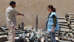 The poorly regulated trade in arms has adverse humanitarian, human rights and development consequences. 9Photo: OCHA/ Jihan El Alaily0