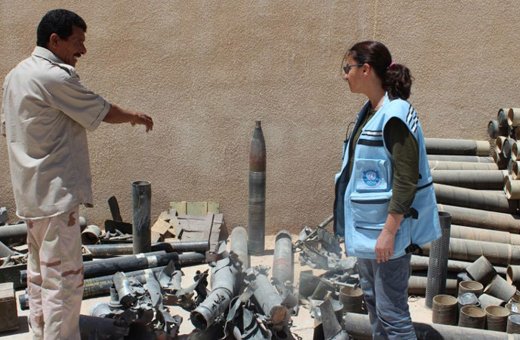 The poorly regulated trade in arms has adverse humanitarian, human rights and development consequences. 9Photo: OCHA/ Jihan El Alaily0
