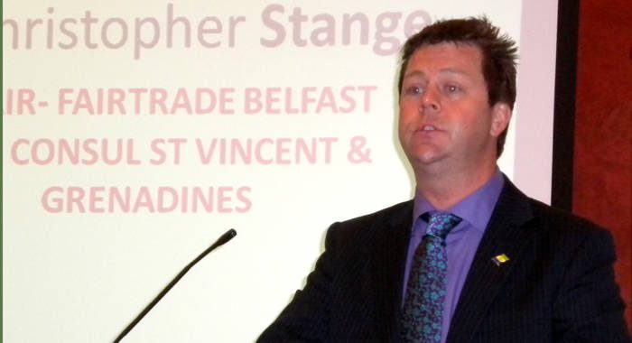 Dr Christopher Stange, honarary consul for St. Vincent and the Grenadines to Northern Ireland