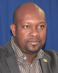 Minister of Agriculture, Saboto Caesar. (IWN photo)