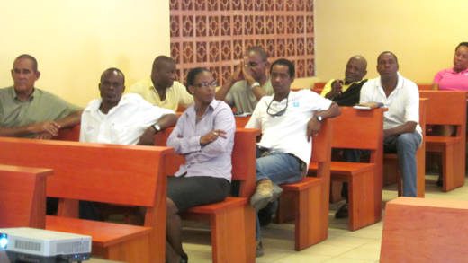 A segment of the audience at the consultation. 