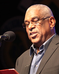 Dennis Ambrose, chair of the Carnival Development Corporation. (IWN photo)
