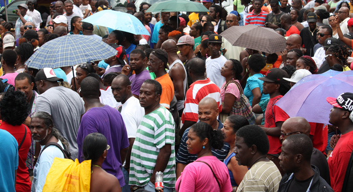 Hundreds Of Persons Turned Out At Heritage Square For The Climax Of The Event. (Iwn Photo)