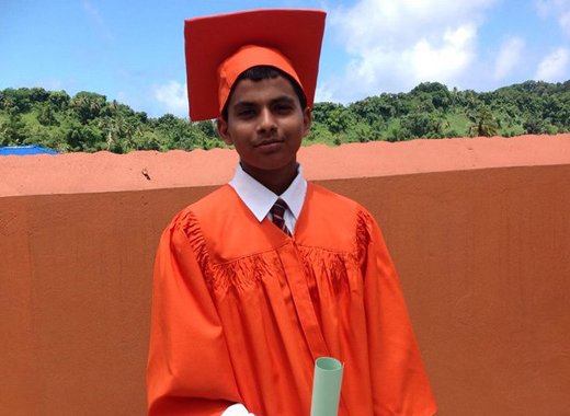 Kyle Sutherland, who placed 3rd for boys and 7th overall in Common Entrance, has decided to continue with an Adventist education.