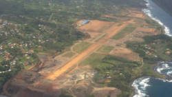 All of the land on which AIA is built was privately owned.