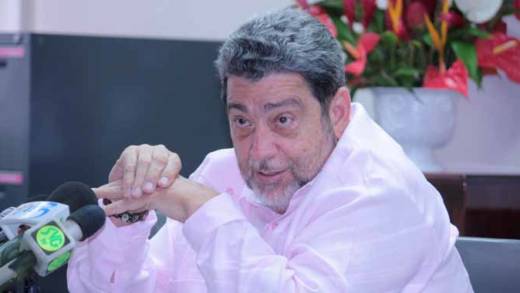 Prime Minister Dr. Ralph Gonsalves says his government is still committed to passing integrity legislation. (IWN photo)