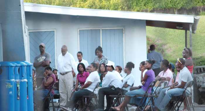 Members of the SJCK PTA met at the school in Kingstown on Thursday. Click to read story. (IWN photo)