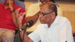 Guyanas Minister of Agriculture, Dr. Leslie Ramsammy.