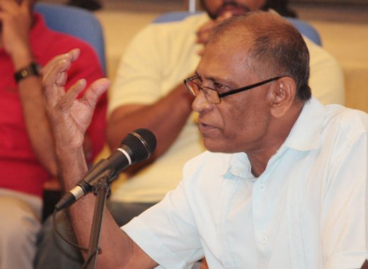 Guyanas Minister of Agriculture, Dr. Leslie Ramsammy.