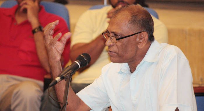 Guyanas Minister of Agriculture, Dr. Leslie Ramsammy.