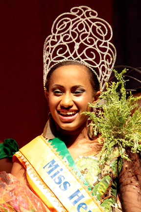 Miss Heritage 2013, Lateefa Noel. (IWN photo)