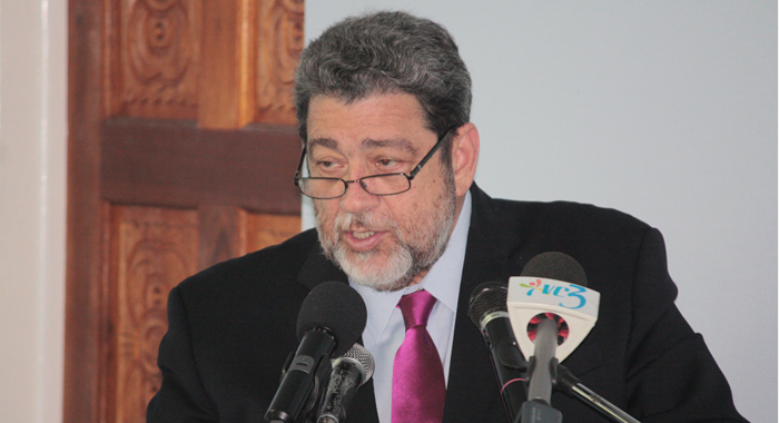 Prime Minister Dr. Ralph Gonsalves. (IWN photo)