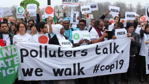 Non-governmental organisations walked out of the climate talks here on Thursday. (IWN photo)