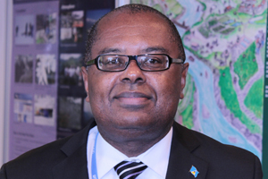 James Fletcher, St. Lucia’s Minister of Sustainable Development. (IWN photo)