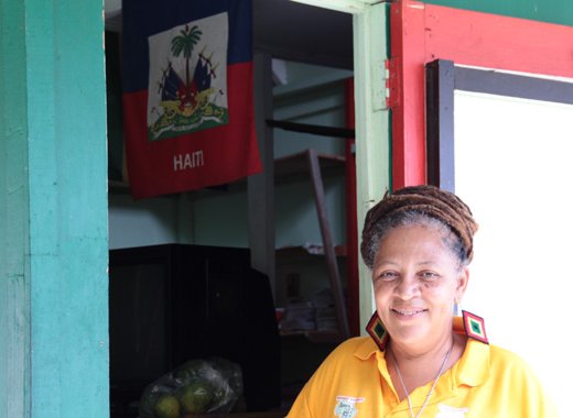 Empress Modupe Olufunmi Jacobs wants PM Gonsalves to welcome 10,000 Haitians to SVG. 