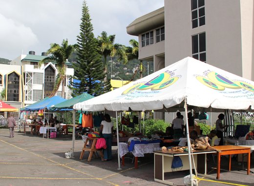 Exhibitors and visitors alike were few at the Saturday's exhibition. (IWN photo)