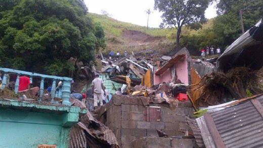 Five persons died in this house in Rose Bank. (Photo: Carlos James/Facebook)
