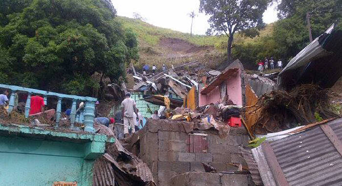 Five persons died in this house in Rose Bank. (Photo: Carlos James/Facebook)