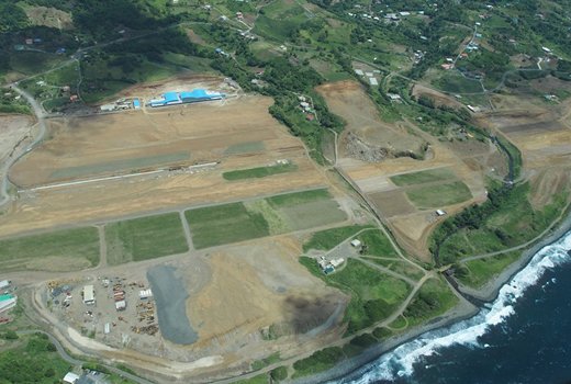 EC$379 million has been spent so far on the construction of Argyle International Airport. (File photo)