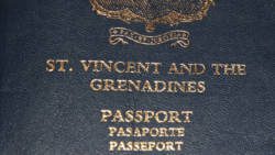 File photo of an SVG passport.