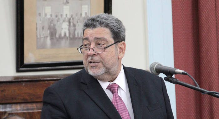 Prime Minister Ralph Gonsalves. (IWN file photo)