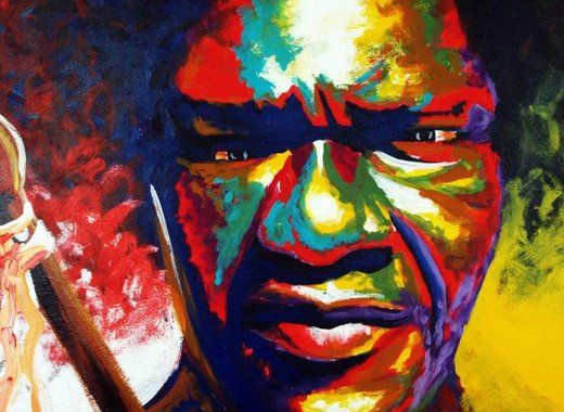 The Right Excellent Joseph Chatoyer, as depicted by artist Calvert Jones. (Internet image)