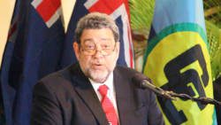 Chair of CARICOM, Prime Minister of St. Vincent and the Grenadines, Ralph Gonsalves. (IWN image)