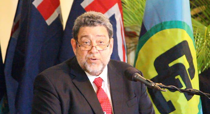 Chair of CARICOM, Prime Minister of St. Vincent and the Grenadines, Ralph Gonsalves. (IWN image)