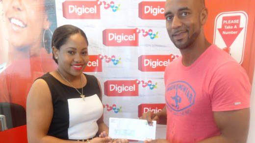 Digicel has donated money to Black Sand Swimming Club.