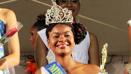 Miss Easterval 2013 Justlyn Ollivierre was dethroned because of pregnancy.  (IWN photo)