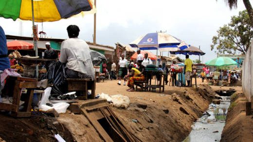 Residents of Clara Town, a low-income neighbourhood of Monrovia, Liberia. Clean water and adequate sanitation remain major problems for billions in the developing world. (Photo: Travis Lupick/IPS)