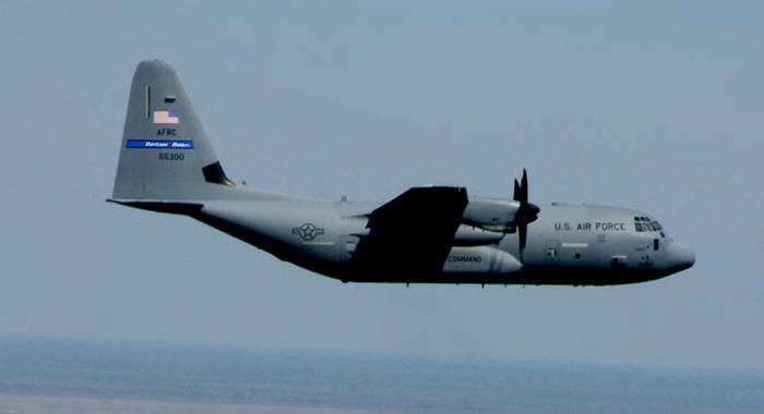The "Hurricane Hunter" aircraft will visit SVG Thursday to Friday.