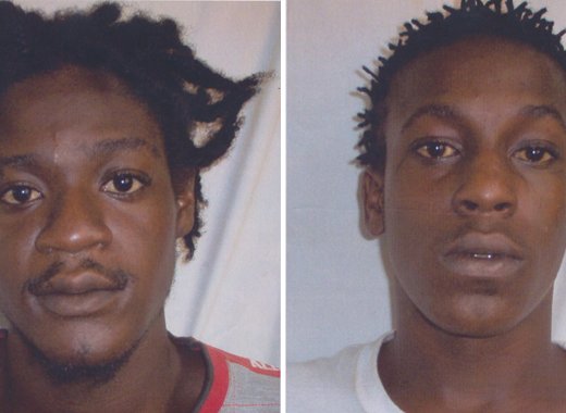 Jason Henry, left, and Rodney Roberts have been charged with murder.