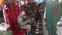 Military personnel gear up for Tradewinds 2014.