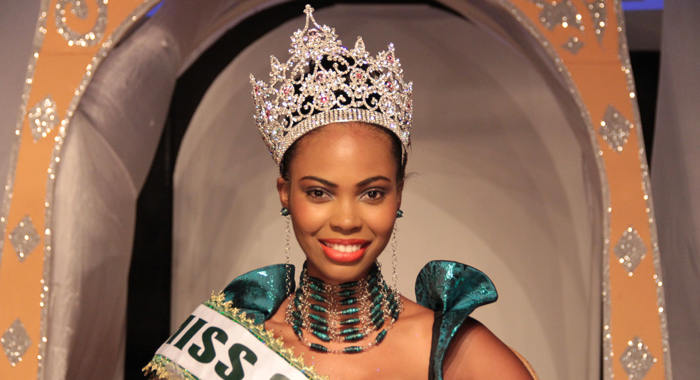 Miss SVG 2014 -- Miss Lime Shadeisha George. (IWN Photo)