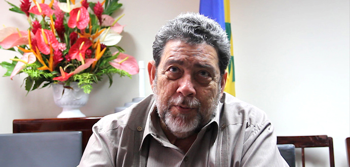 Prime Minister Ralph Gonsalves has expressed pride in the recovery six months after the storm. (IWN image)
