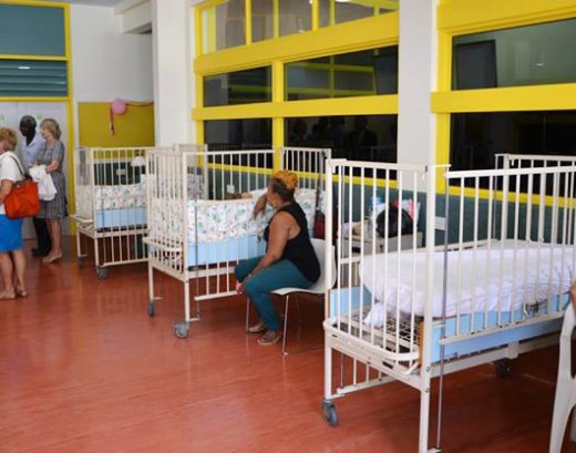 The refurbished Paediatric Ward at Milton Cato Memorial Hospital. (Photo: Lance Neverson/Facebook)