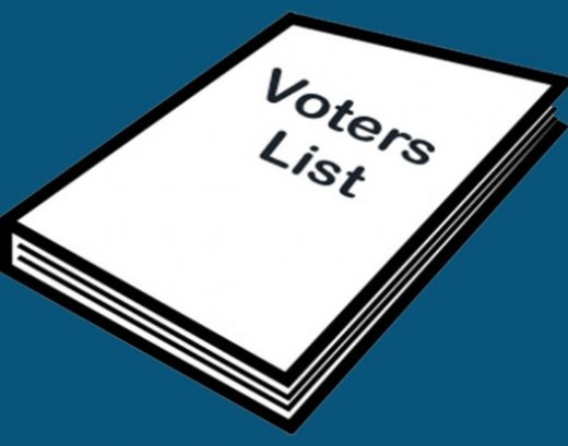 Voters list