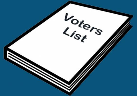Voters list