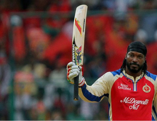 Will Chris Gayle perform better if he bats lower down the order? (Internet photo)