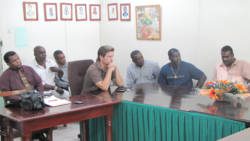 Cacao farmers, and officials from the Ministry of Agriculture and the Cocoa Company met on Tuesday. 
