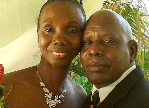 Commissioner of Police Michael Charles and his wife, Julie. (Photo: Michael Charles/Facebook)
