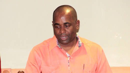 Dominica Prime Minister, Roosevelt Skerrit,  took over the chairmanship of the OECS on Saturday. (IWN photo)