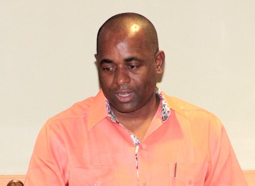 Dominica Prime Minister, Roosevelt Skerrit,  took over the chairmanship of the OECS on Saturday. (IWN photo)