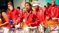 Sion Hill Euphonium Steel Orchestra  in 2014 registered a six consecutive senior national panorama  win. (Photo: CDC/Oris Robinson)