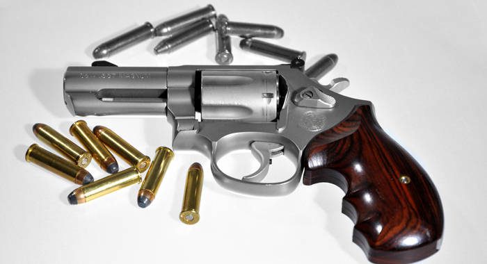 Guns were used in 14 of the homicides in St. VIncent this year. (Internet photo)