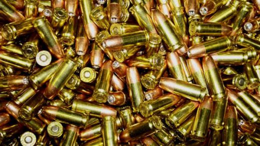 An internet photo of ammunition. 